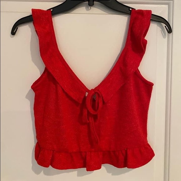 Pacsun Red crop top - Picture 1 of 1